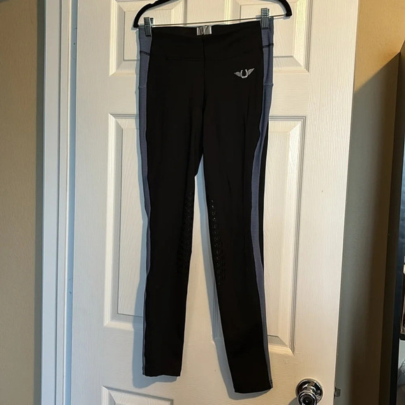Tuffrider women’s black equestrian leggings size medium - Picture 4 of 10